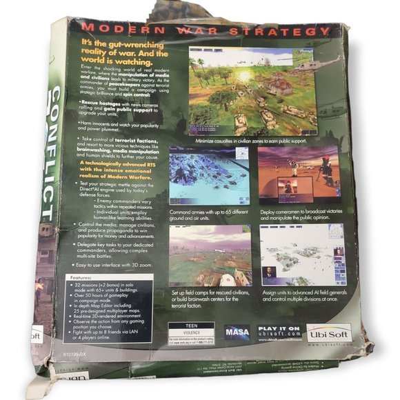 Conflict Zone Big Box PC Game Retro - Picture 3 of 7